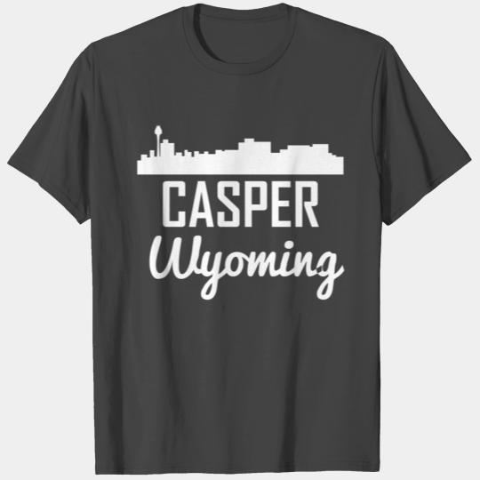 Casper Wyoming Skyline T Shirts