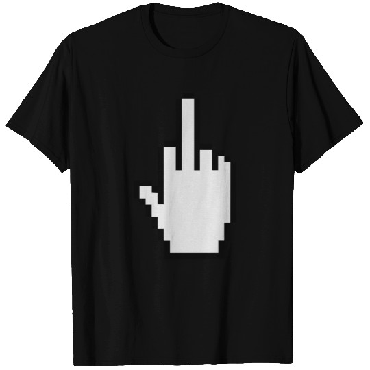 Middle Finger Cursor T Shirts