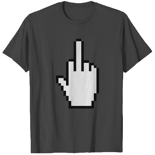 Middle Finger Cursor T Shirts
