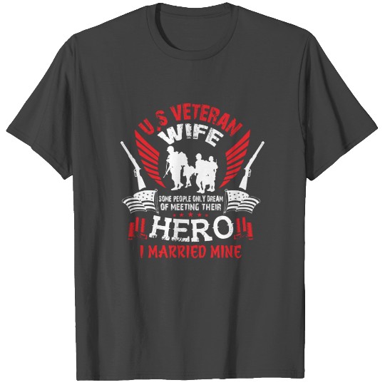 Veteran Wife T Shirts