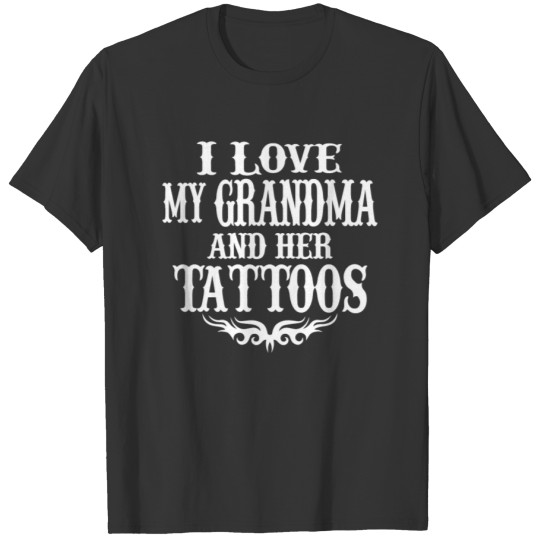 GRANDMA AND TATTOOS T-shirt