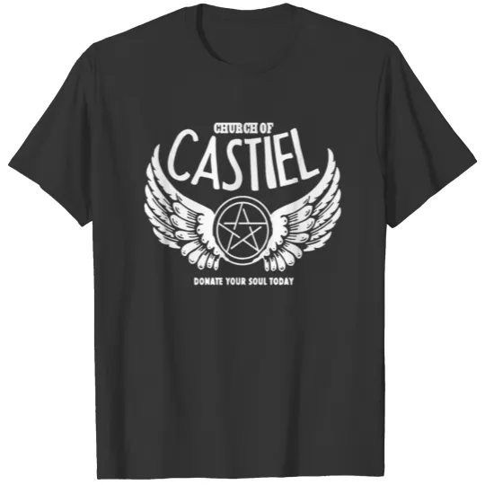 Church of Castiel Supernatural T Shirts