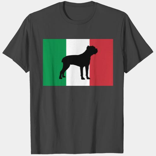 cane corso silhouette fla T Shirts