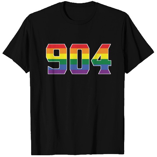 Gay Pride 904 Jacksonville Area Code T Shirts