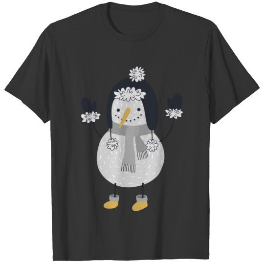 snowman T-shirt