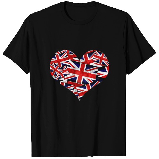 Union Jack British Flag T Shirts