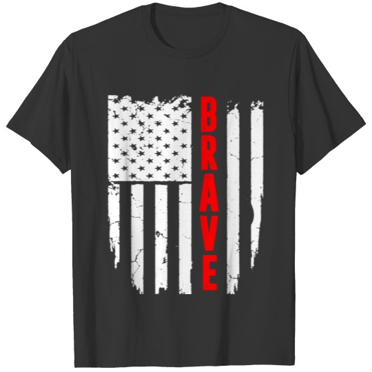 BRAVE FLAG T-SHIRT T-shirt
