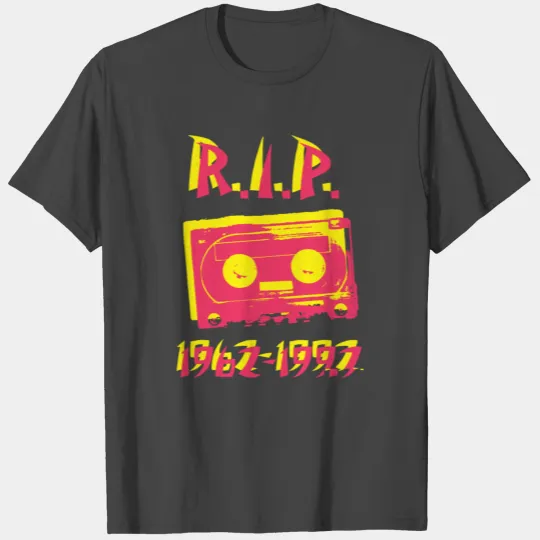 Cassette - RIP Cassette Tapes T Shirts