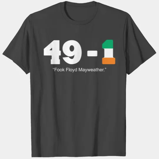 Connor McGregor Vs Floyd Mayweather T Shirts