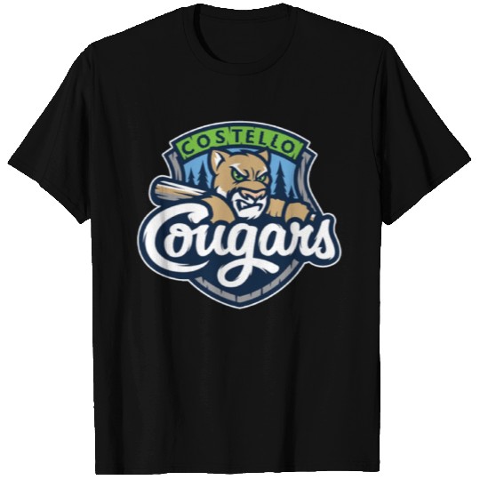 Costello Cougars Team Logo T Shirts