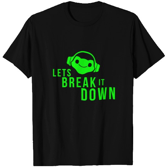 OVERWATCH LUCIO "LETS BREAK IT DOWN" DESIGN T Shirts