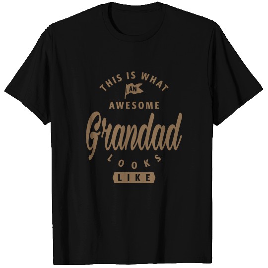 Awesome Grandad T Shirts