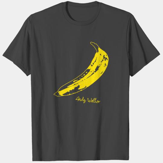 Retro Velvet Underground Andy Banana Rock T Shirts