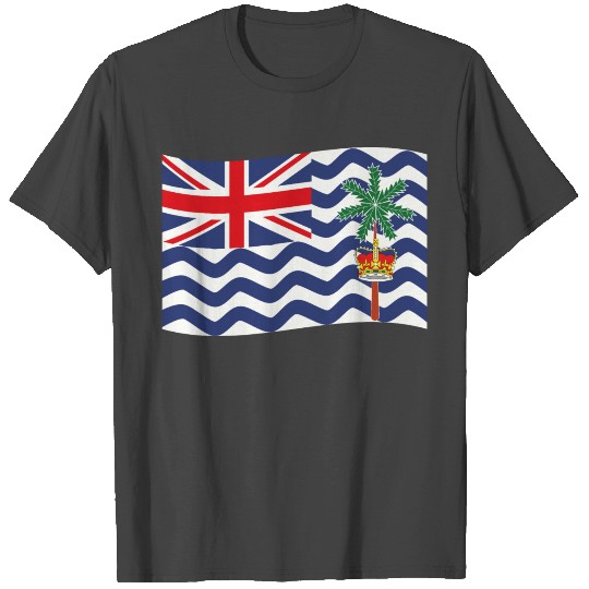 Flag British Indian Ocean Territory T Shirts