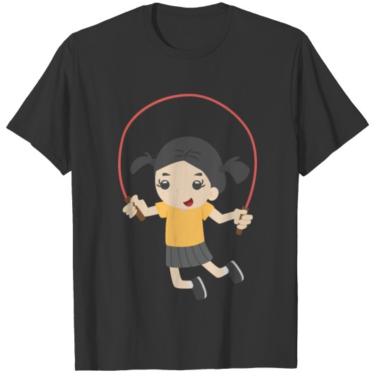 jump rope girl T-shirt