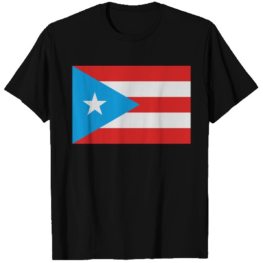Flag Puerto Rico T Shirts