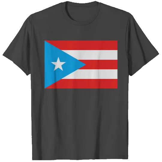 Flag Puerto Rico T Shirts