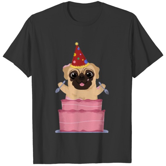 Happy Birthday Pug! T Shirts