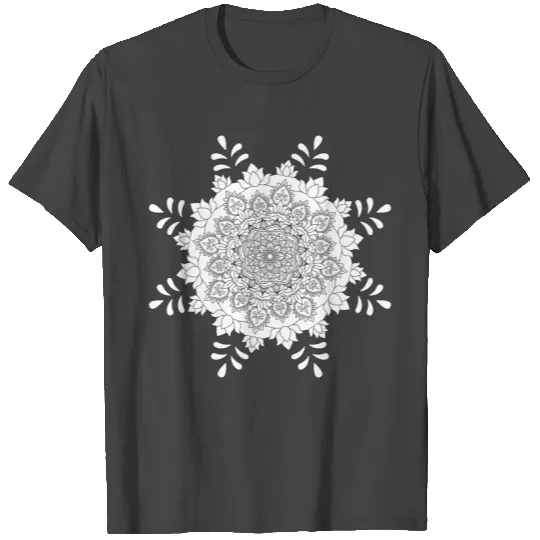 Vector Beautiful Mandala, Patterned Design Element T Shirts