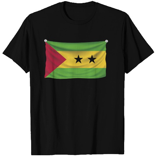 Flag Sao Tome and Principe T Shirts