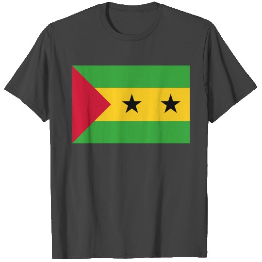 Flag Sao Tome and Principe T Shirts