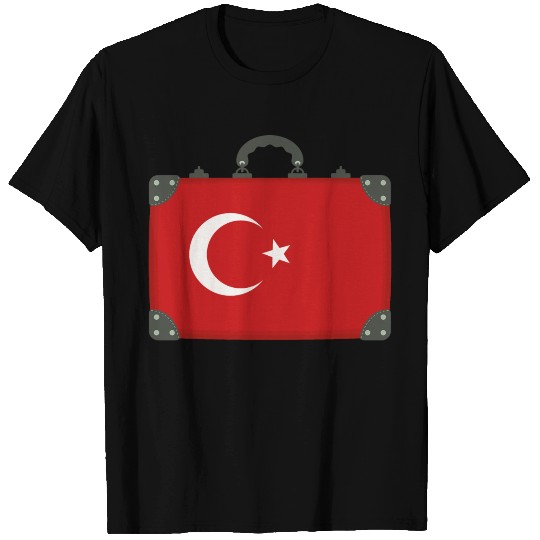 Flag Turkey Suitcase T Shirts