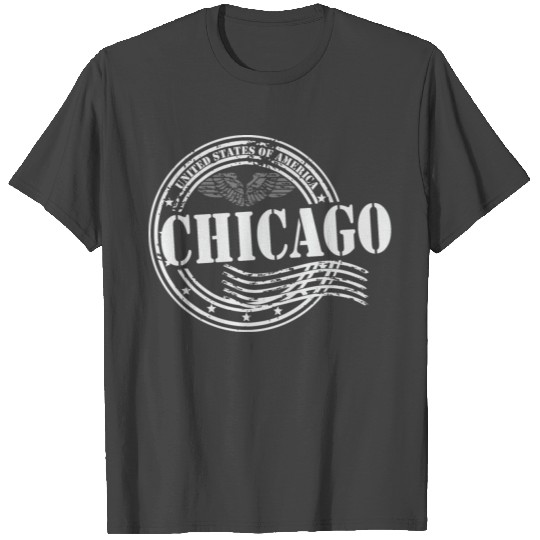 Stamp Chicago T Shirts