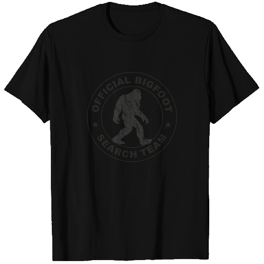 Official Big Foot Search Team T Shirts