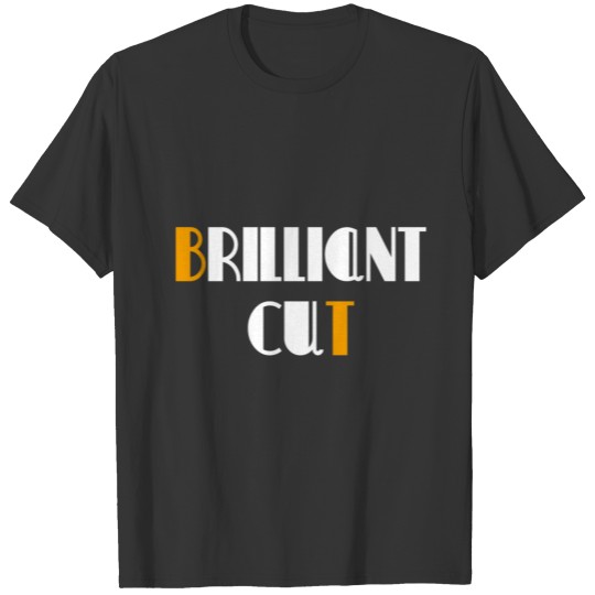 brilliant cut T-shirt