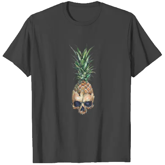 Pineapple Skull T Shirts