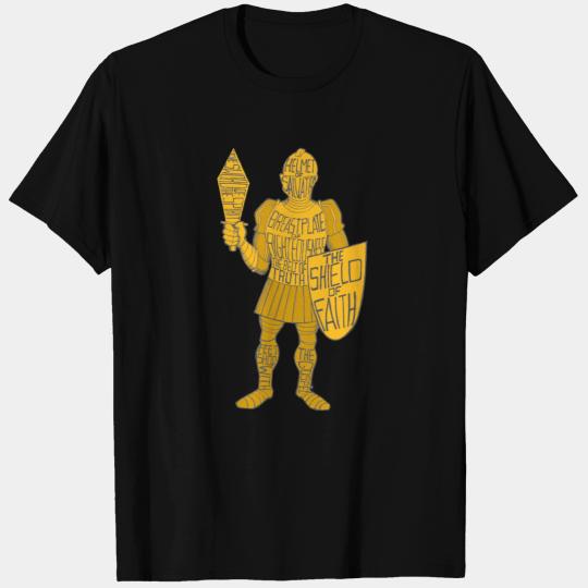 Dave "The Cat" GOLD Armor Of GOD T Shirts