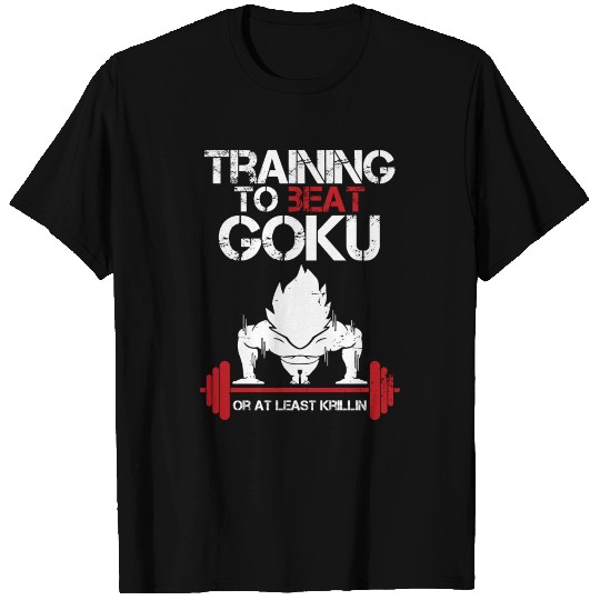 Super Saiyan Goku Training Gym T Shirts