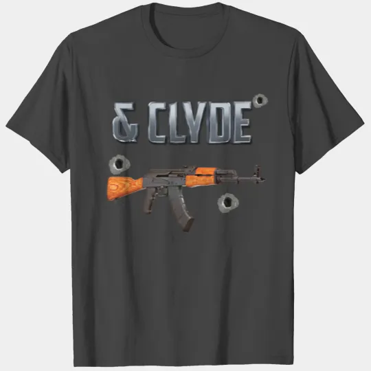 Matching Bonnie and Clyde T Shirts