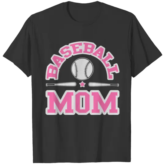Baseball - Baseball Mom T Shirts