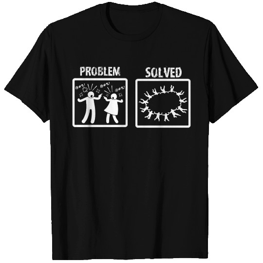 Problem Solved Skydiving T Shirts