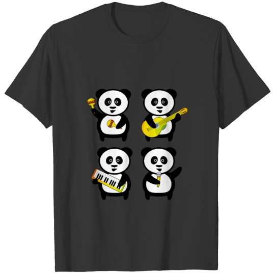 Band of pandas T-shirt
