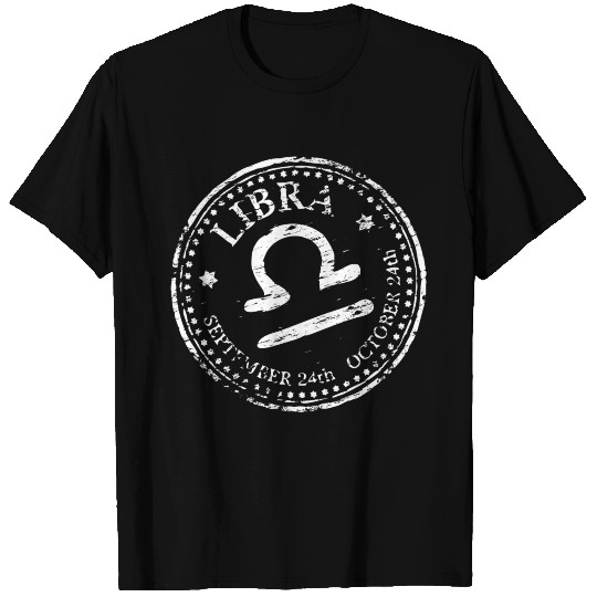 Cool T Shirts for Libra - September 24 October 24