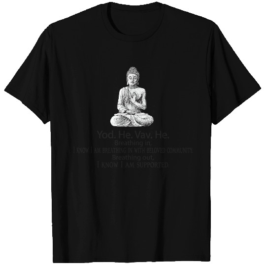 Breath meditation design T Shirts
