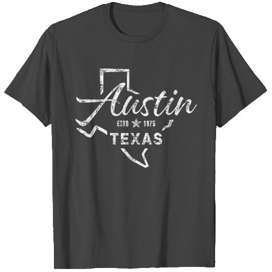 Austin Texas Vintage T Shirts