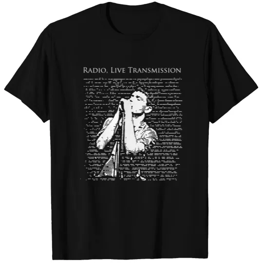 Ian Curtis (Joy Division) Radio, live transmission T Shirts
