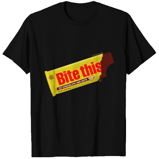 Bite this (candy bar) T Shirts
