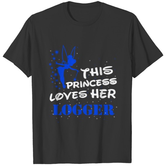 Loger - this princess loves her loger T Shirts