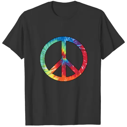 Tie Dye Peace Sign T Shirts