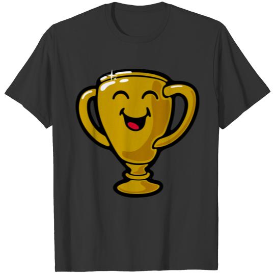 SmileyWorld Bronze Giggling Trophy T Shirts