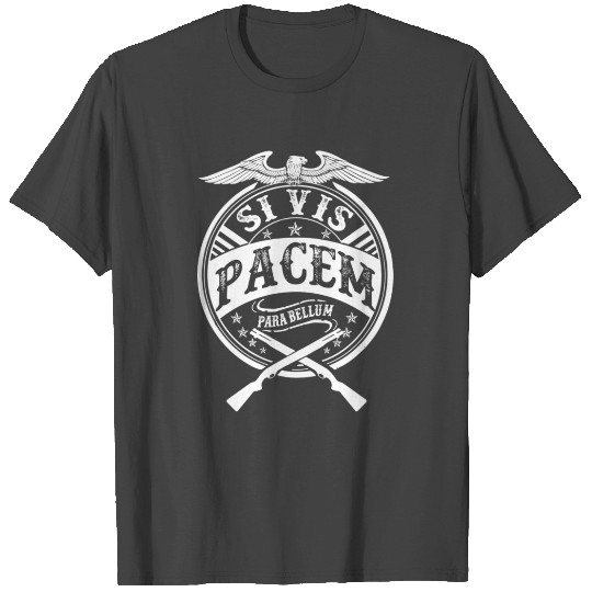 si vis pacem para bellum T Shirts