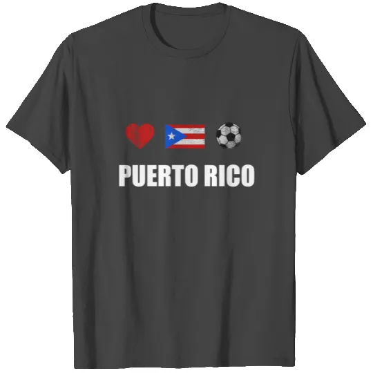Puerto Rico Football T Shirts - Puerto Rico Soccer Je