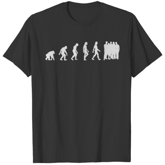 The Evolution Of Overpopulation T-shirt