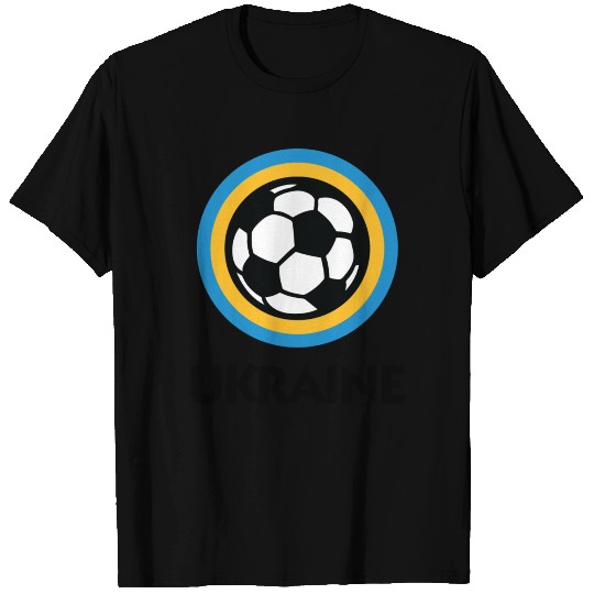 Ukraine Football Emblem T Shirts
