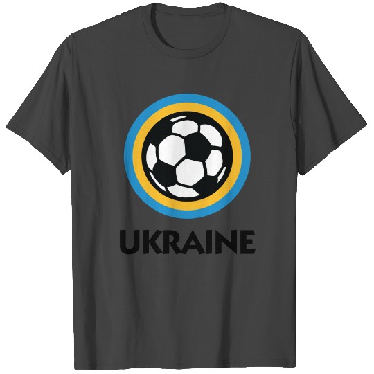 Ukraine Football Emblem T Shirts