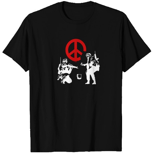 Banksy Peace T Shirts